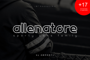 Allenatore Family: A Versatile Display Font for Branding