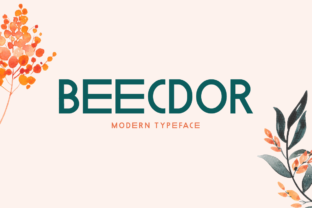 Beecdor: A Modern Display Font for Branding