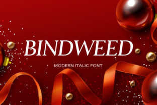 Bindweed: A Modern Display Font for Editorial Design