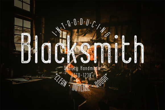 Blacksmith Typeface: Bold Display Fonts for Marketers