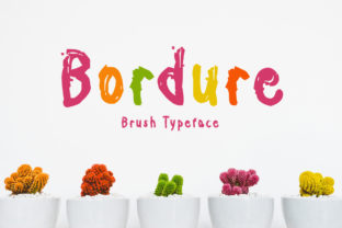 Bordure Font: A Playful Display Typeface for Web Headers