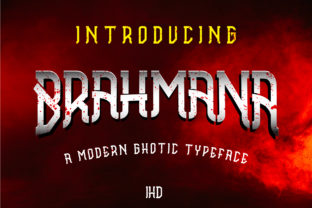 Brahmana: A Bold Display Font for Strong Branding