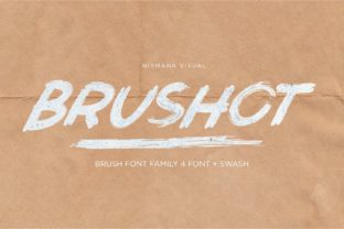 Brushot Family: A Versatile Display Font for Modern Campaigns