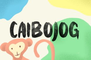 Caibojog: A Whimsical Display Font for Playful Design