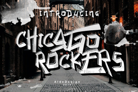 Chicago Rockers: A Playful Display Font for Bold Brands