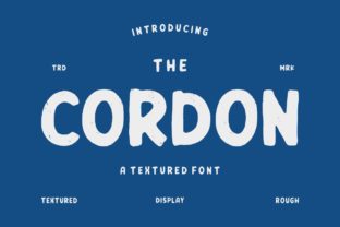 Cordon Display Font for Modern Campaigns
