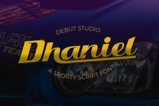 Dhaniel Font: Bold Type for Crafters