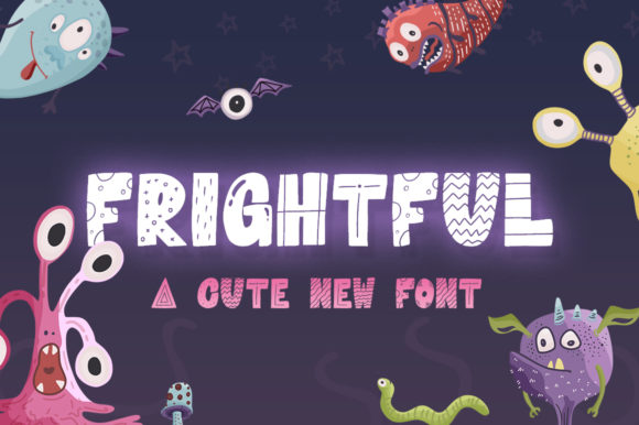 Frightful: A Playful Display Font for Makers
