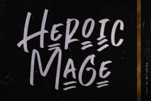Heroic Mage: A Bold Display Font for Editorial Impact