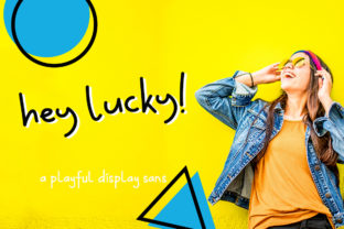 Hey Lucky: A Display Font for Memorable Brands