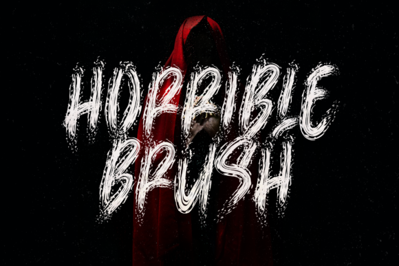 Horrible Brush: A Typeface for Bold Editorial Design