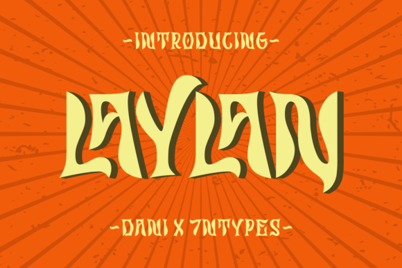 Laylan: A Soft Display Font for Editorial Design