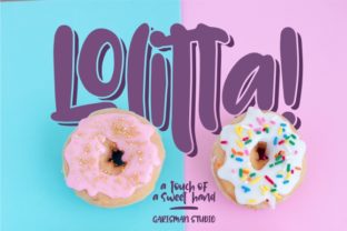 Lolitta: A Playful Display Font for Modern Editorial Design