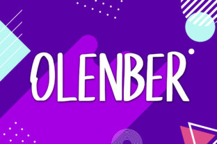 Olenber Font Review: A Cheerful Display Typeface for Digital Brands