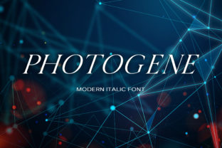 Photogene: A Clean Sans Serif Font for Makers