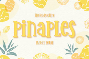 Pinaples: A Playful Display Font for Bold Campaigns
