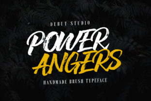 Power Angers: A Bold Display Font for Branding