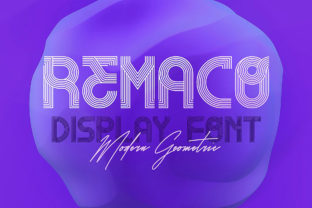 Remaco: The Display Font That Elevates Brand Identity
