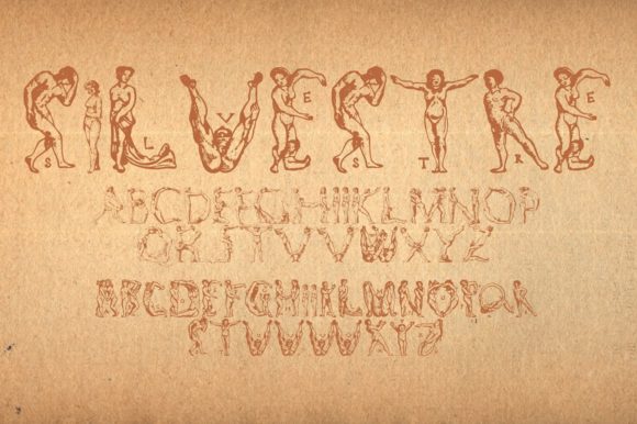 Silvestre Weygel: A Figurative Display Typeface