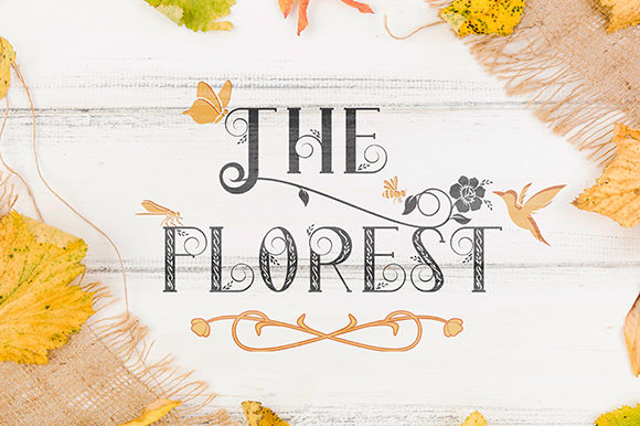 The Florest Display Font for Bold Campaigns