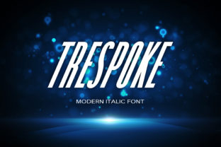 Trespoke: The Futuristic Display Font for Bold Branding