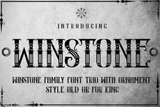 Winstone: A Display Font That Elevates Small Business Branding